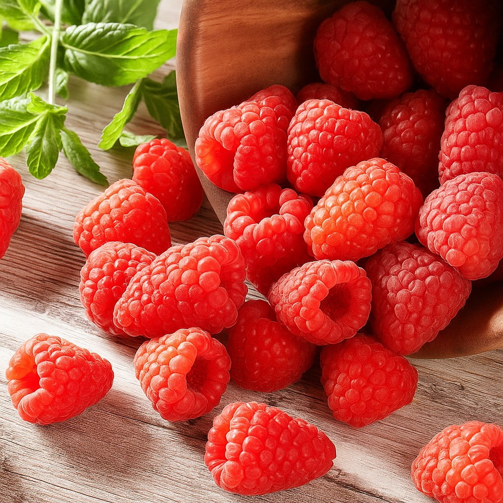 Fresh Raspberries 6 Oz Container
