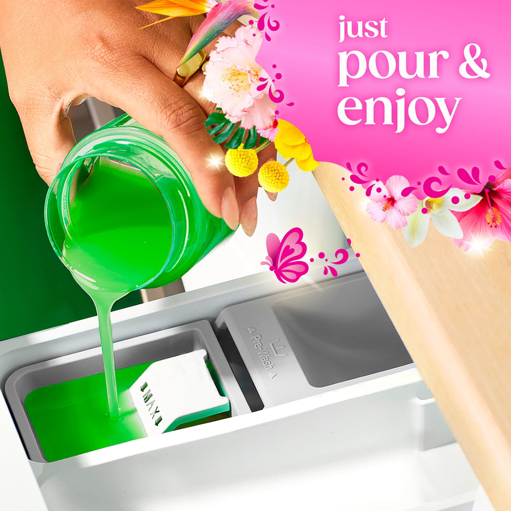 Gain Liquid Laundry Detergent Happy Hibiscus Scent 81 fl oz 61 Loads