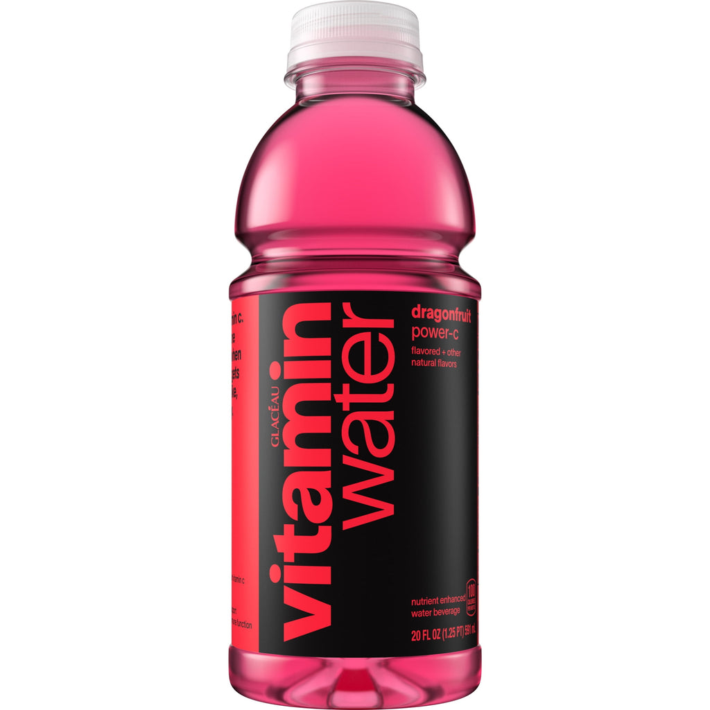 Vitaminwater Power-C Dragonfruit Flavored Water Beverage 20 fl oz Single Bottle