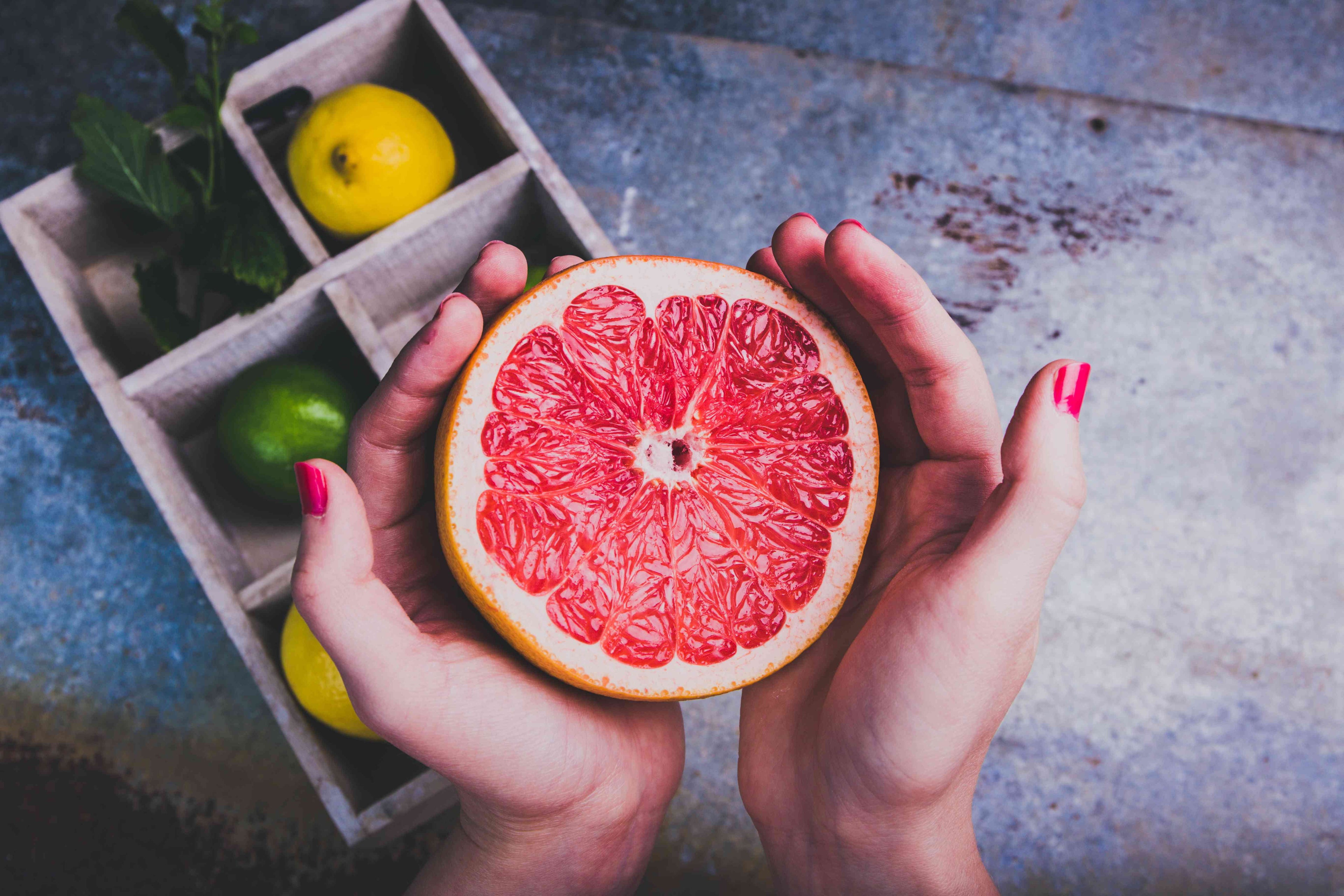 Fresh Red Grapefruit 5 Lb Bag