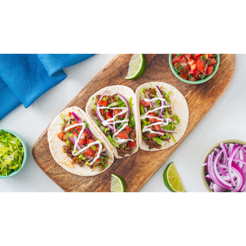 Mission Zero Net Carbs Original Flour Tortillas Street Tacos Size 14 Count 8.89 Oz