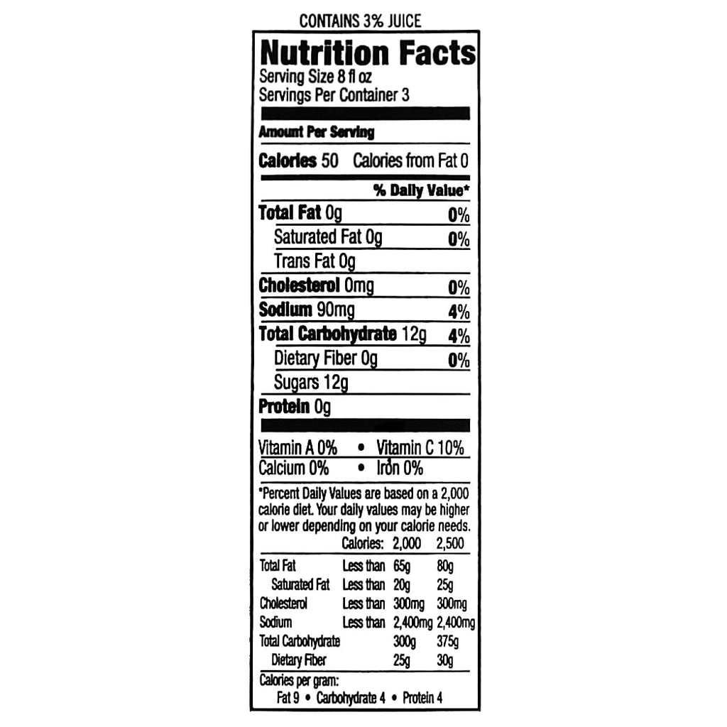 Tropical Fantasy Strawberry Lemonade Juice Drink 22.5 fl oz Bottle