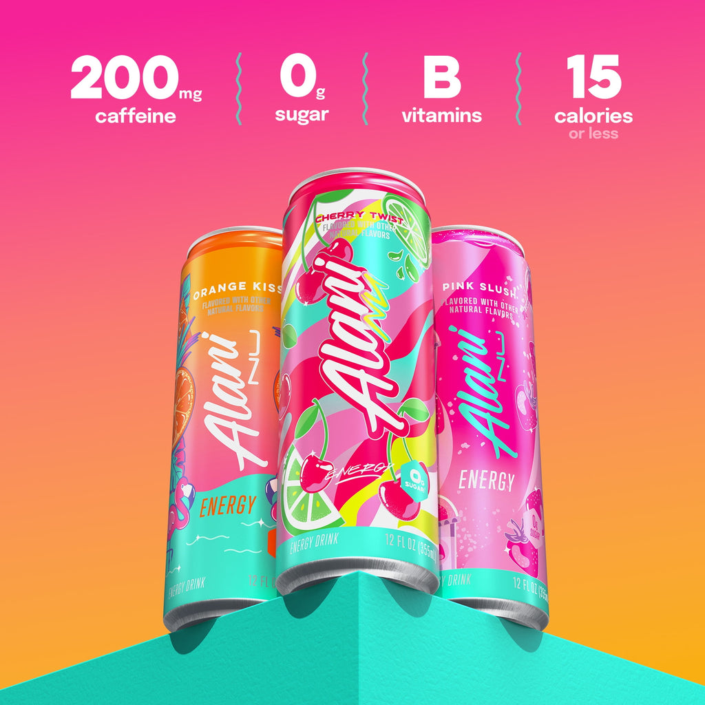 Alani Nu Sugar Free Variety Pack Energy Drink 12 fl oz 12 Pack Cans