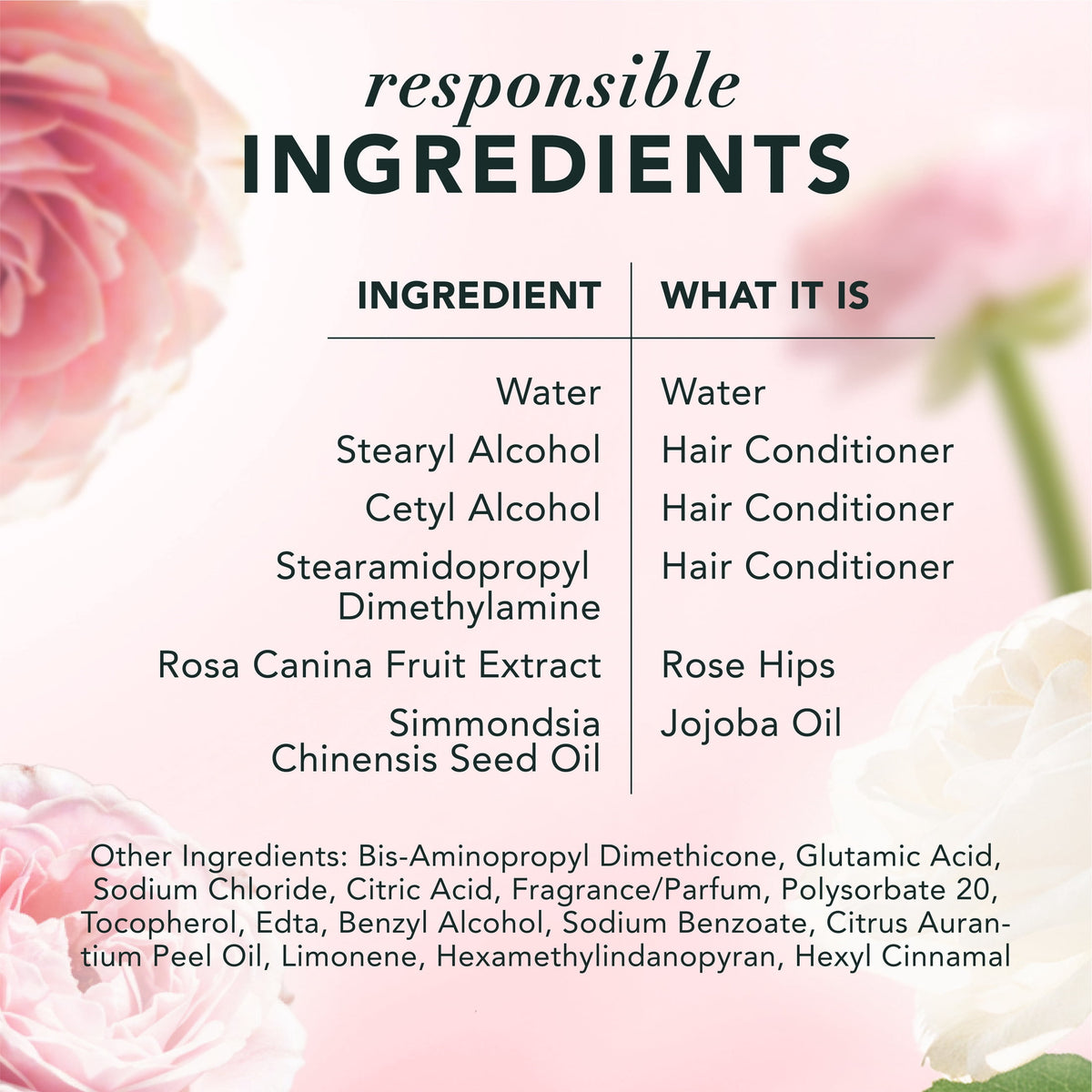 Herbal Essences Smooth Collection Rose Hips Conditioner 33.8 fl oz