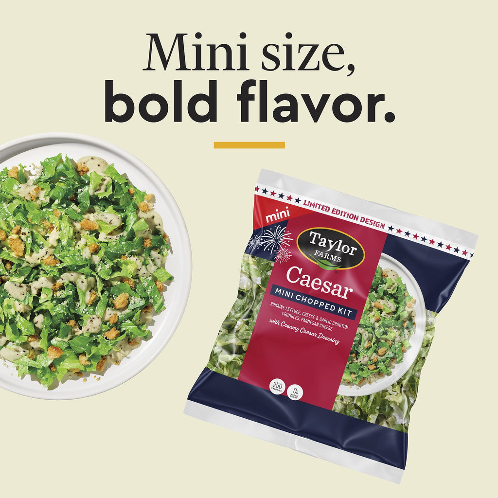 Fresh Caesar Mini Salad Kit 4.42 Oz Bag