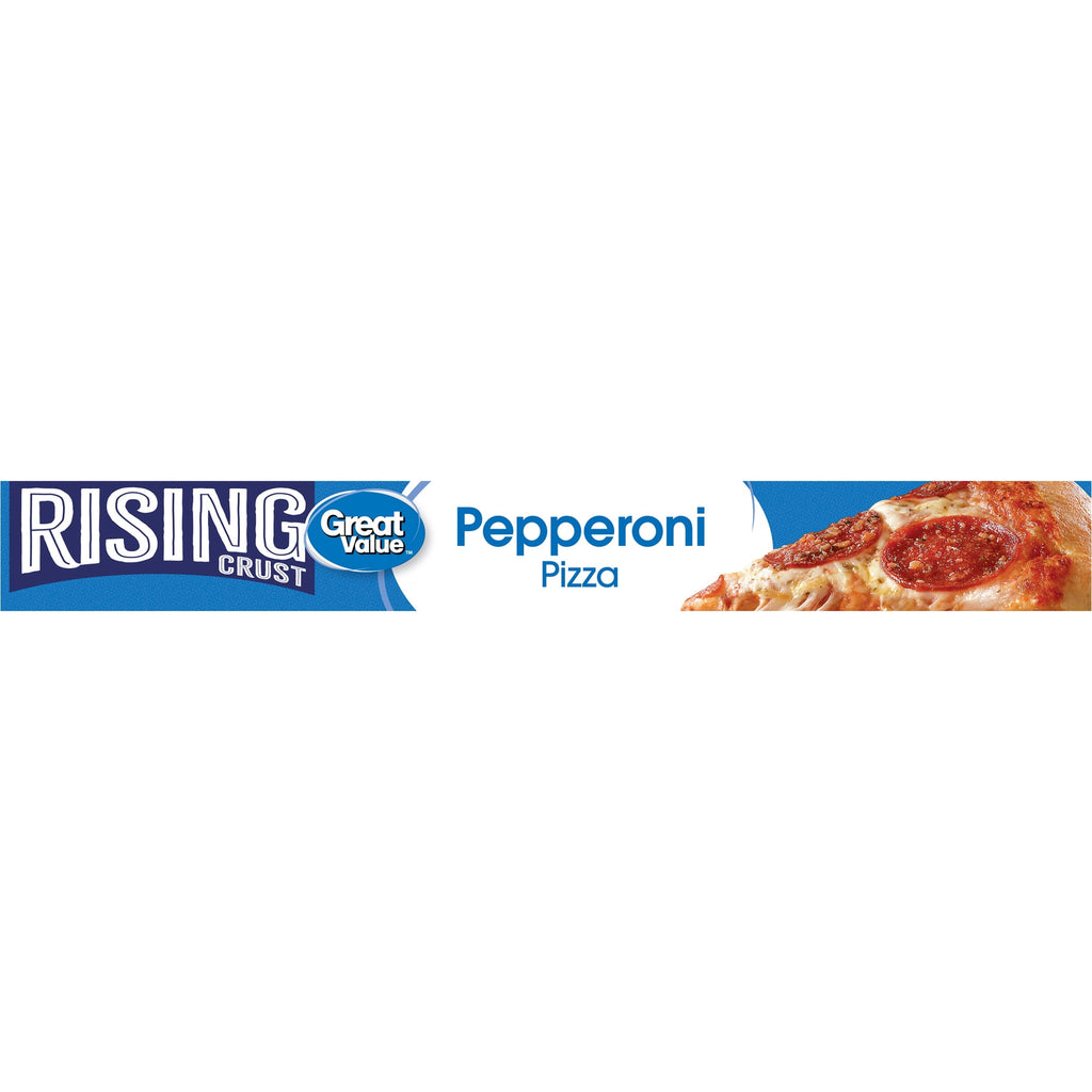Great Value Rising Crust Pepperoni Frozen Pizza 27.65 Oz