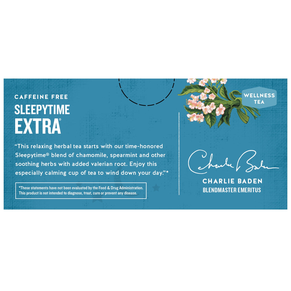 Celestial Seasonings Sleepytime Extra Wellness Herbal Tea Bags 1.2 oz 20 Count