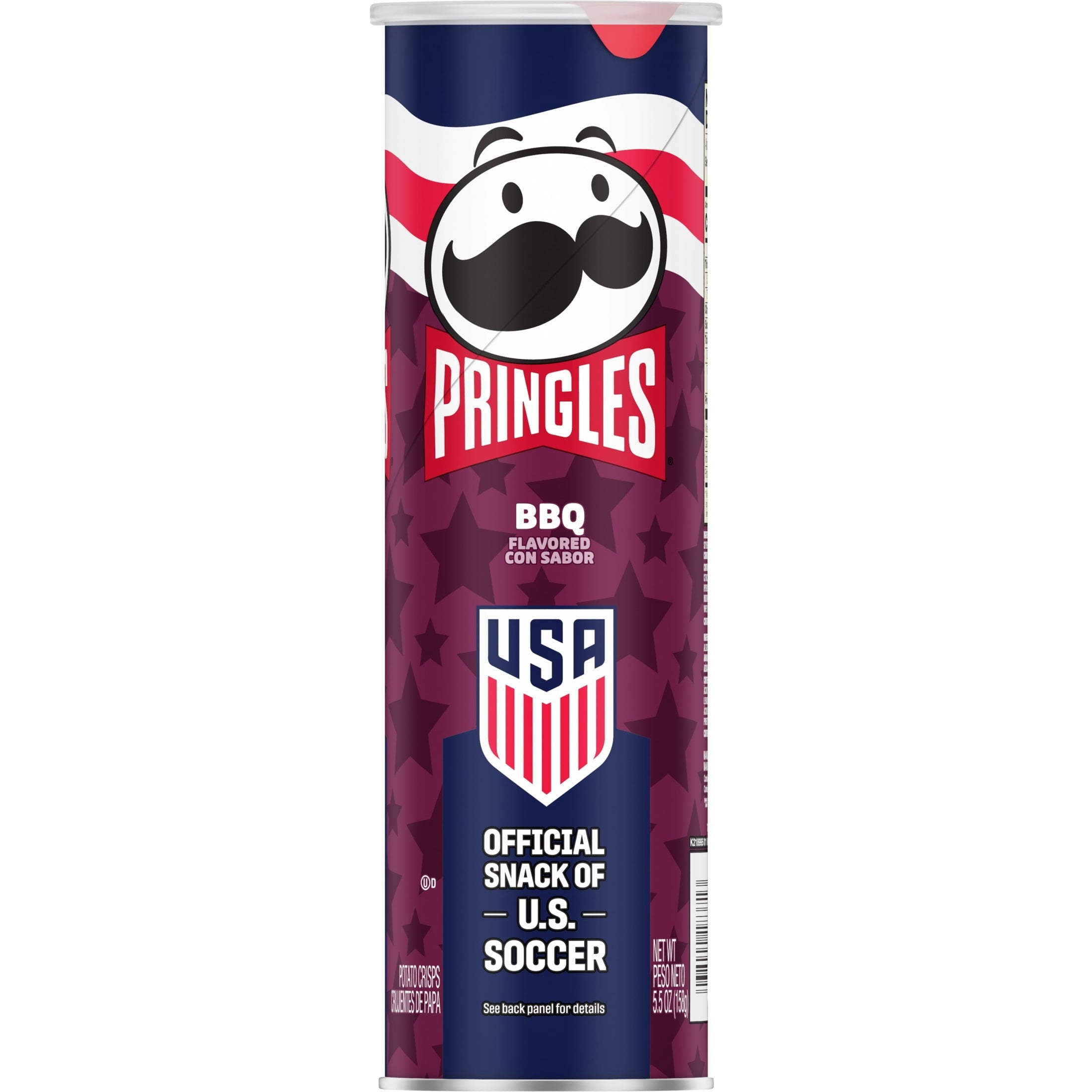 BBQ Potato Crisps Chips 5.5 Oz Pringles