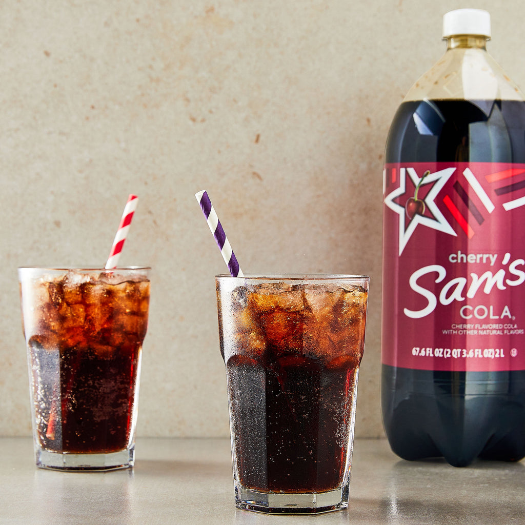 Sam's Choice Cherry Cola Soda Pop Bottle 2 L