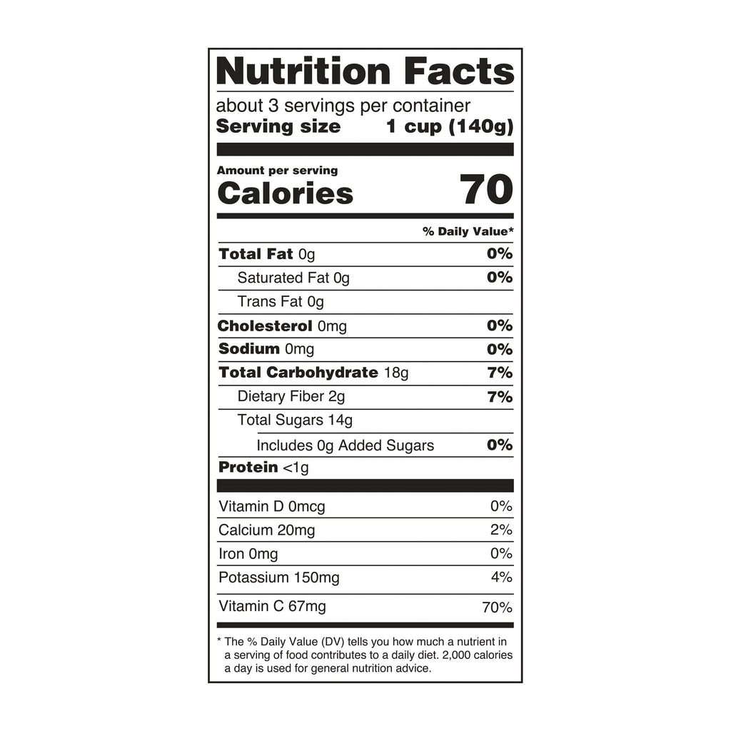 Great Value Pineapple Chunks Frozen 16 Oz