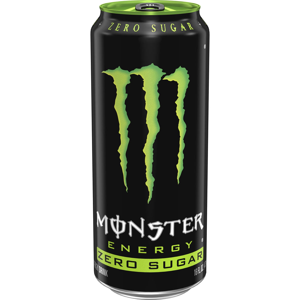 Monster Energy Zero Sugar Energy Drink 16 fl oz 4 Pack Cans