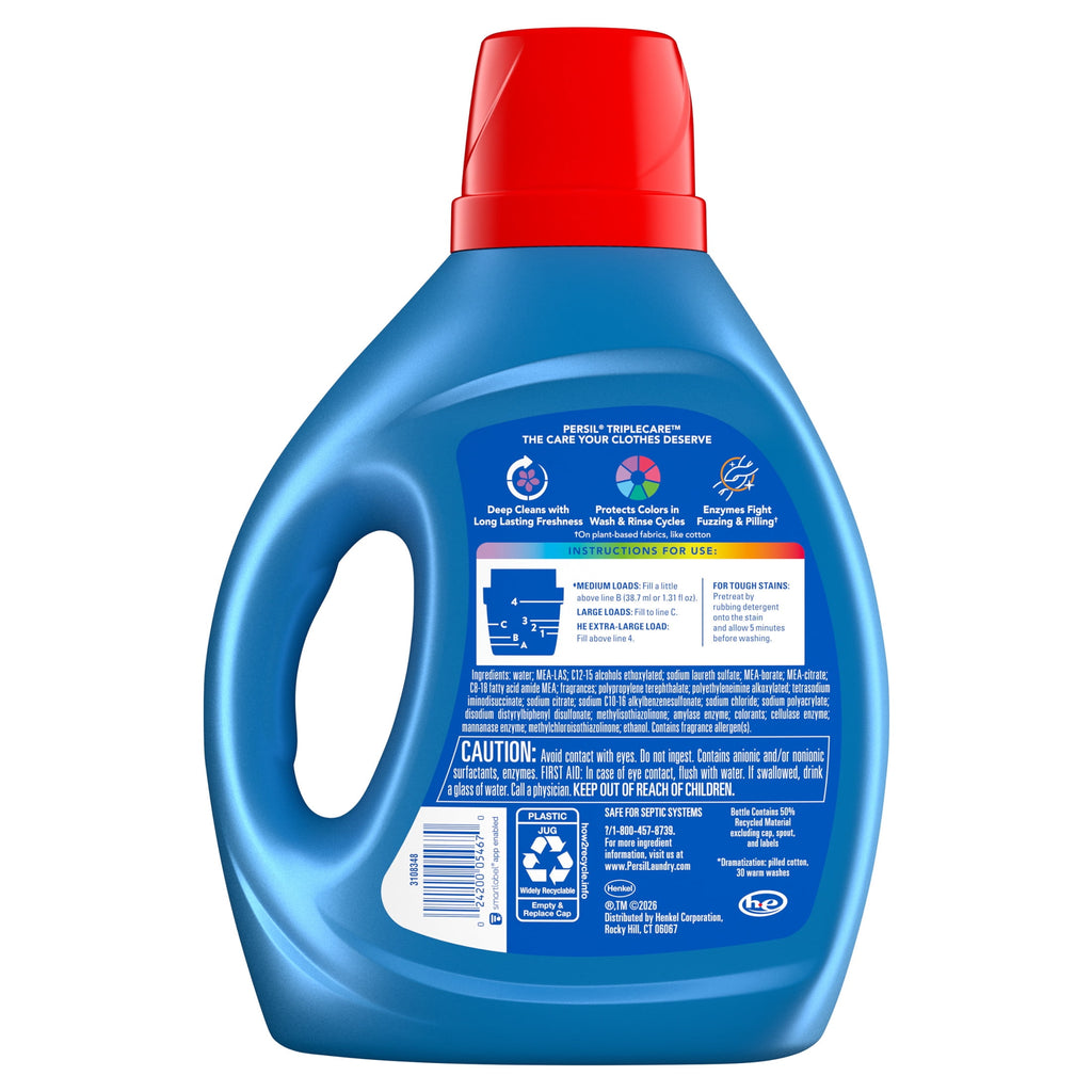 Persil Deep Clean Intense Fresh Liquid Laundry Detergent 84 fl oz 64 Loads