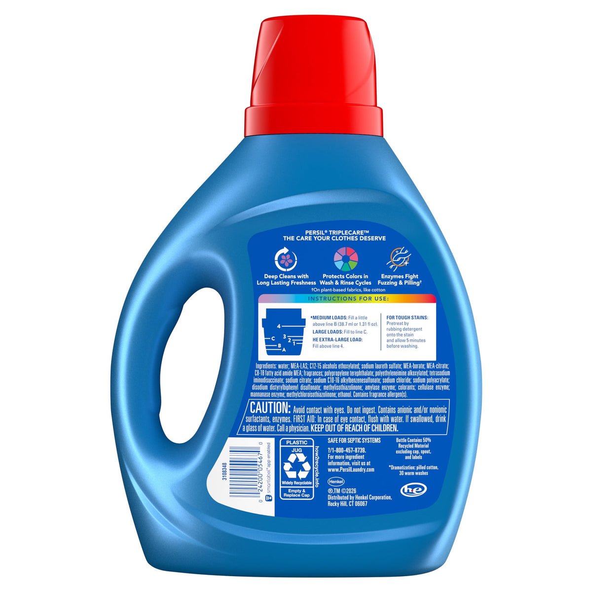 Persil Deep Clean Intense Fresh Liquid Laundry Detergent 84 fl oz 64 Loads