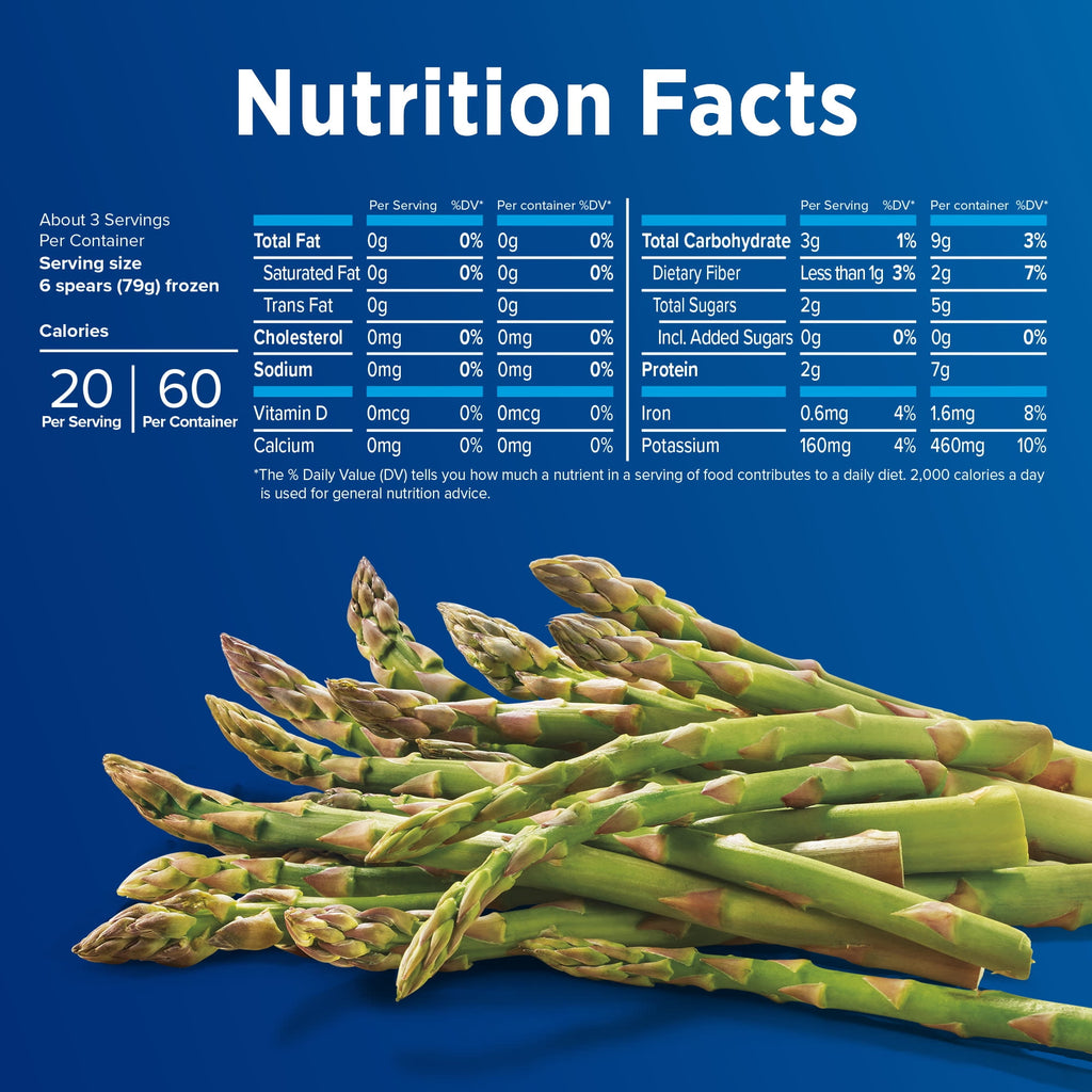 Birds Eye Steamfresh Asparagus Spears Frozen 8 Oz