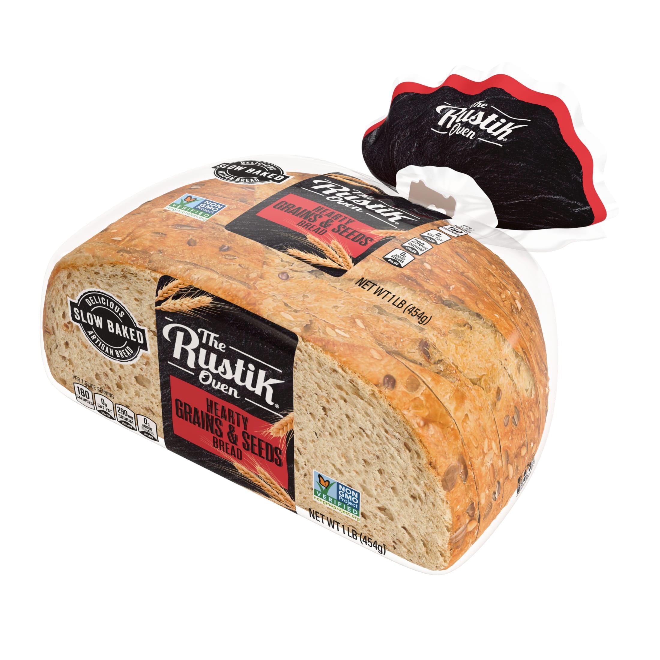 Rustik Oven Hearty Grains & Seeds Bread 16 Oz 1 Count