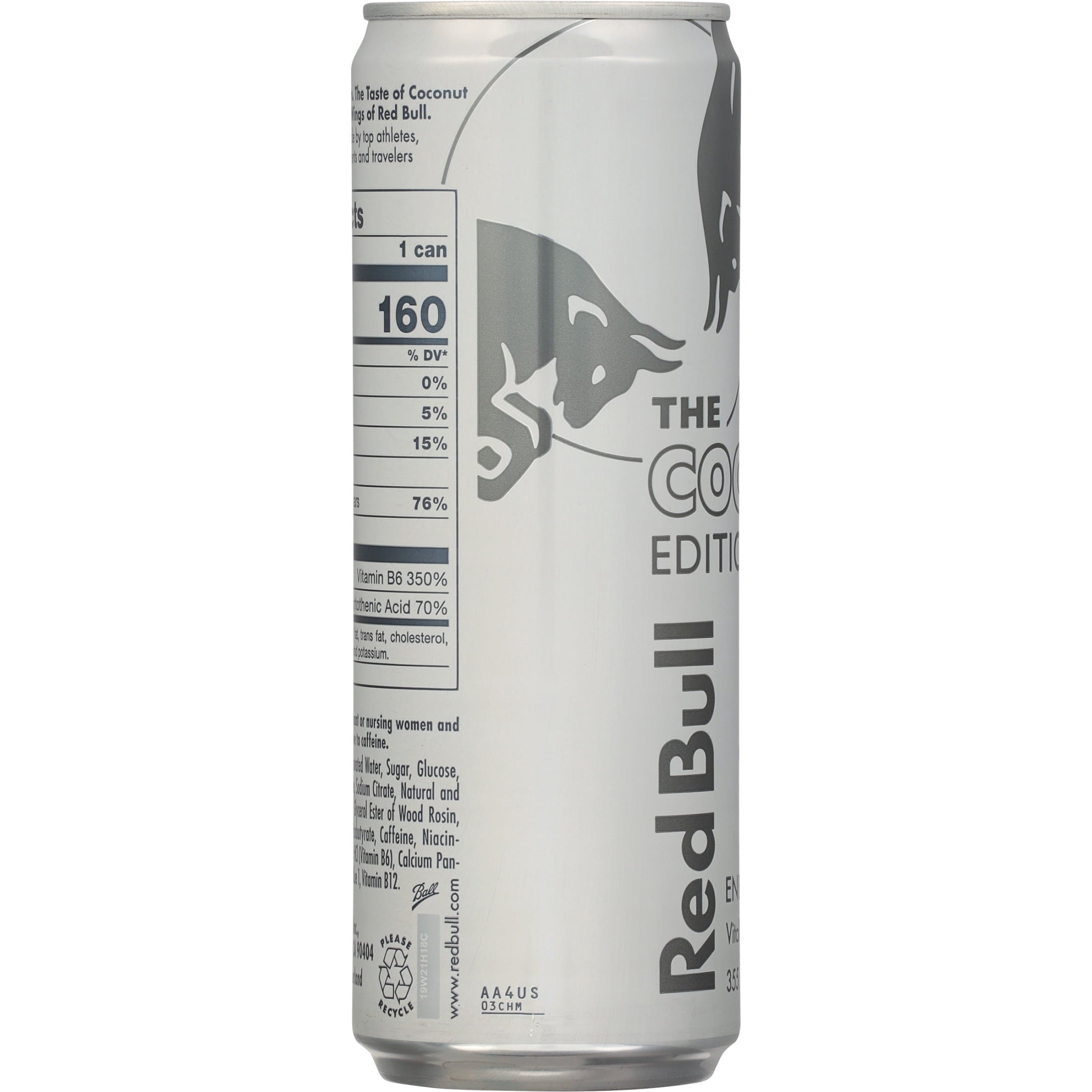 Red Bull Coconut Edition Energy Drink Coconut Berry 12 fl oz Single Can