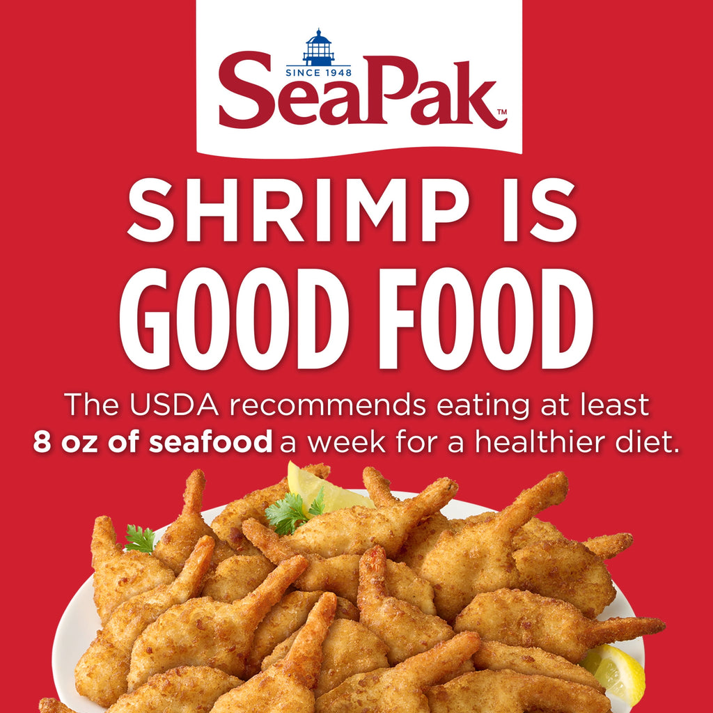 SeaPak Crispy Breaded Butterfly Shrimp Frozen 18 Oz 36 Count