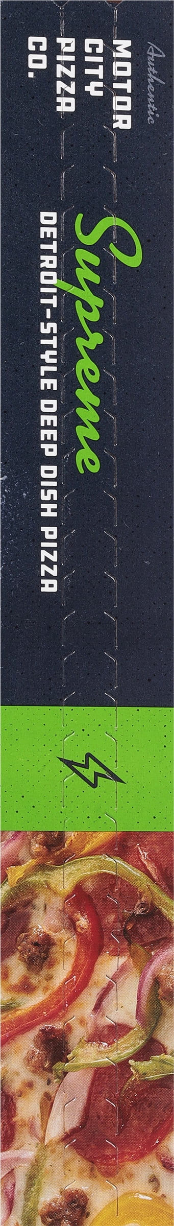 Motor City Pizza Co. Supreme Detroit-Style Frozen Pizza 29.44 Oz