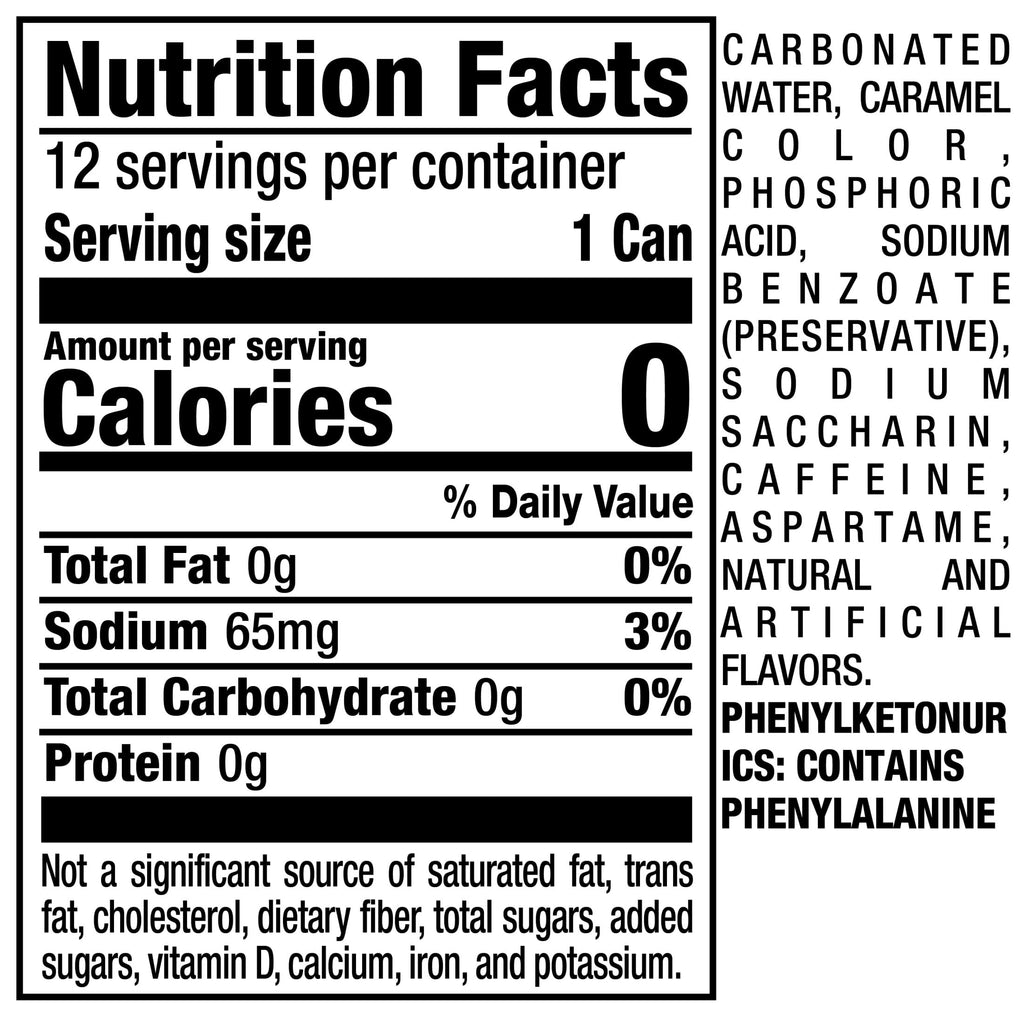 Diet Dr Pepper Soda Pop Cans 12 Fl Oz 12 Pack