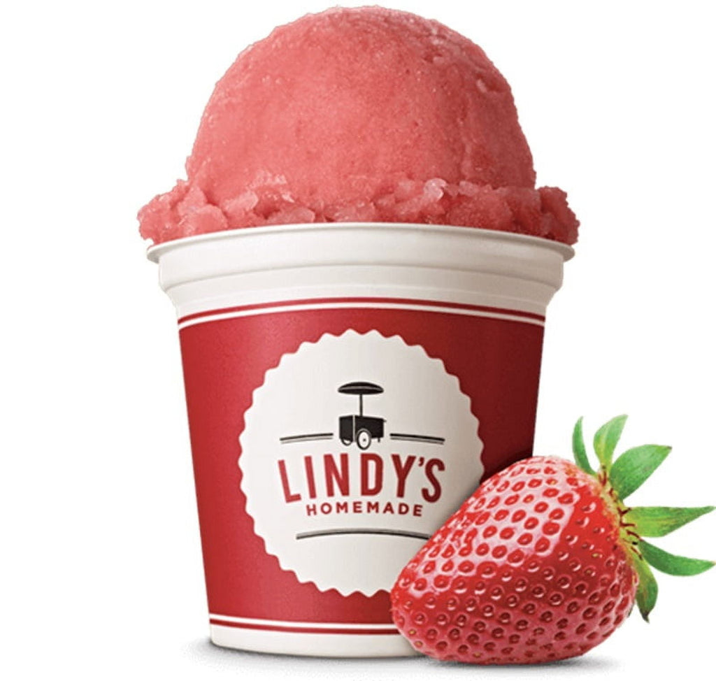 Lindy's Homemade Italian Ice Cups Watermelon Strawberry 6 Count 36 Fl Oz