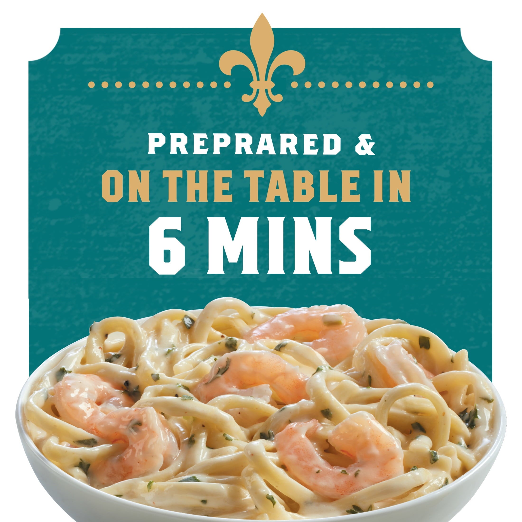 Zatarain's No Artificial Flavors Frozen Shrimp Alfredo 10.5 Oz