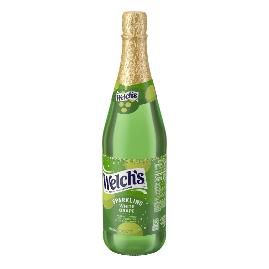 Welch's Sparkling White Grape Juice Cocktail 25.4 fl oz Bottle