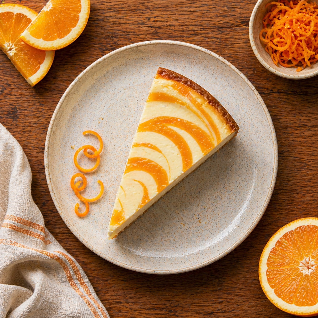 Orange Cream Cheesecake Slice 8 Oz 1 Count Marketside