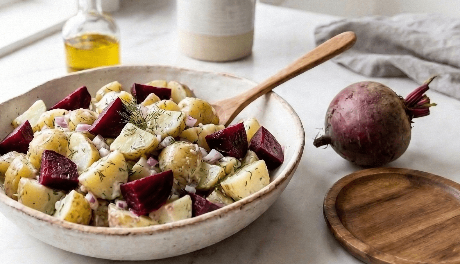 Fresh Whole Red Beets Bunch 3 Count