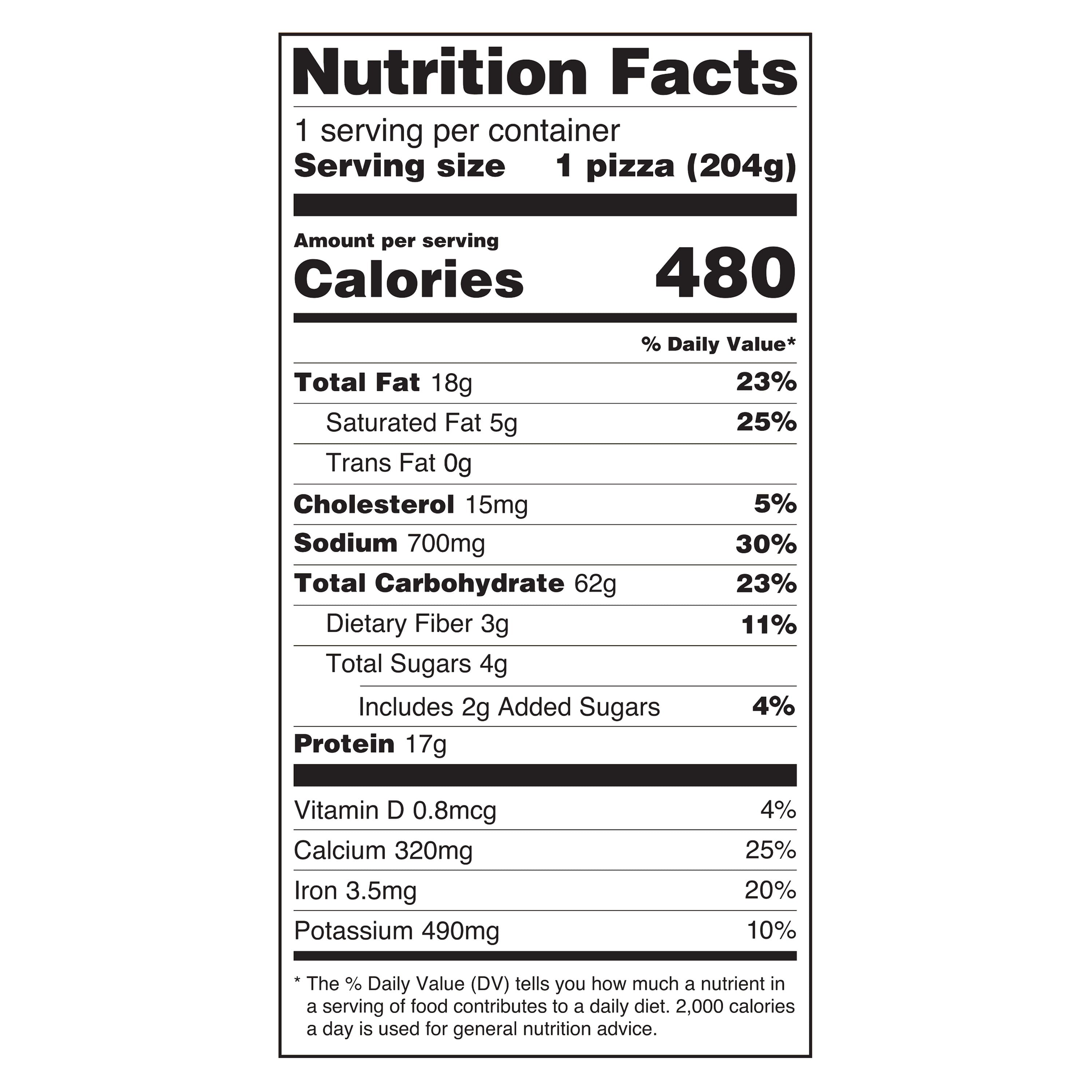 Great Value Thin Crust Cheese Pizza 7.2 Oz Frozen