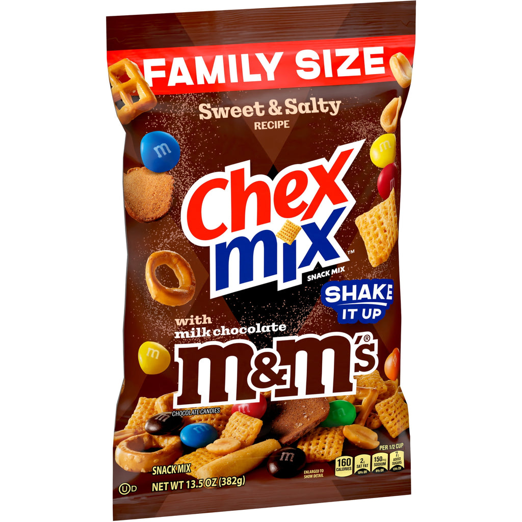 Sweet and Salty Snack Mix with M&Ms 13.5 Oz 1 Count Chex Mix