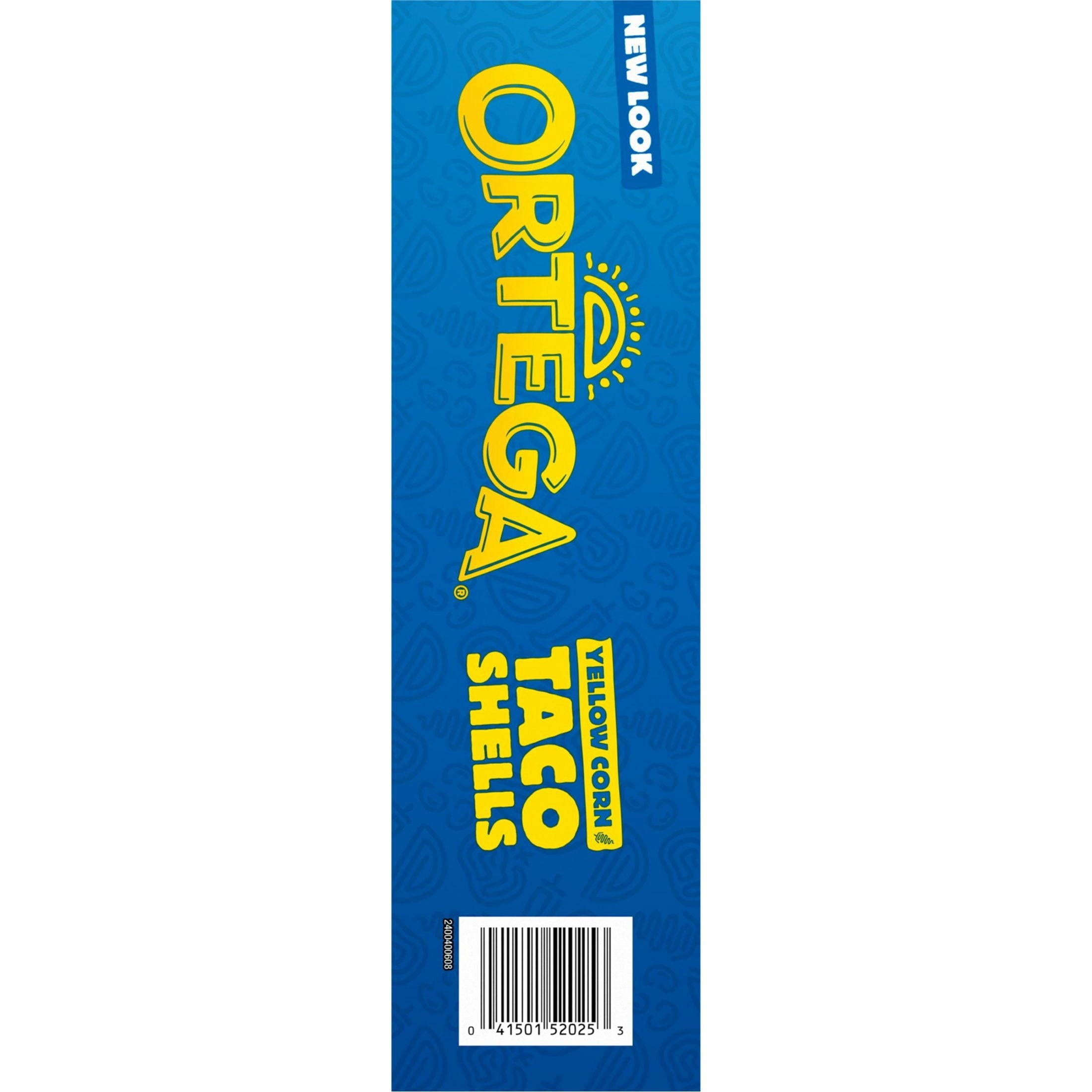 Yellow Corn Taco Shells 18 Count 7.4 Oz Kosher Ortega