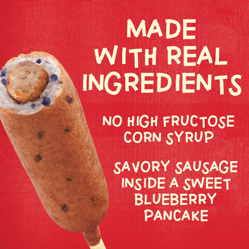 Jimmy Dean Blueberry Pancakes & Sausage On A Stick Frozen 30 Oz 12 Count