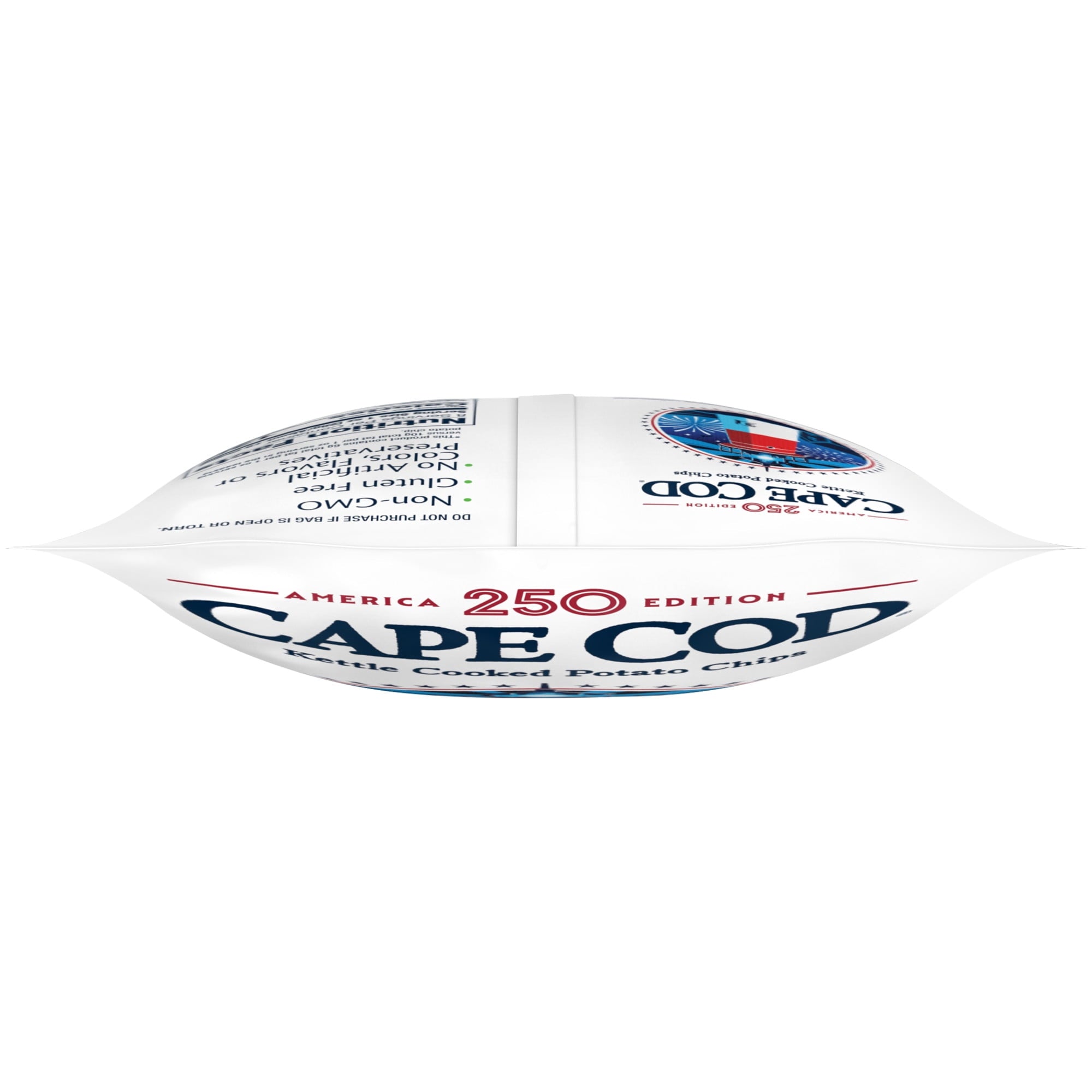 Less Fat Original Kettle Cooked Potato Chips 8 Oz Cape Cod
