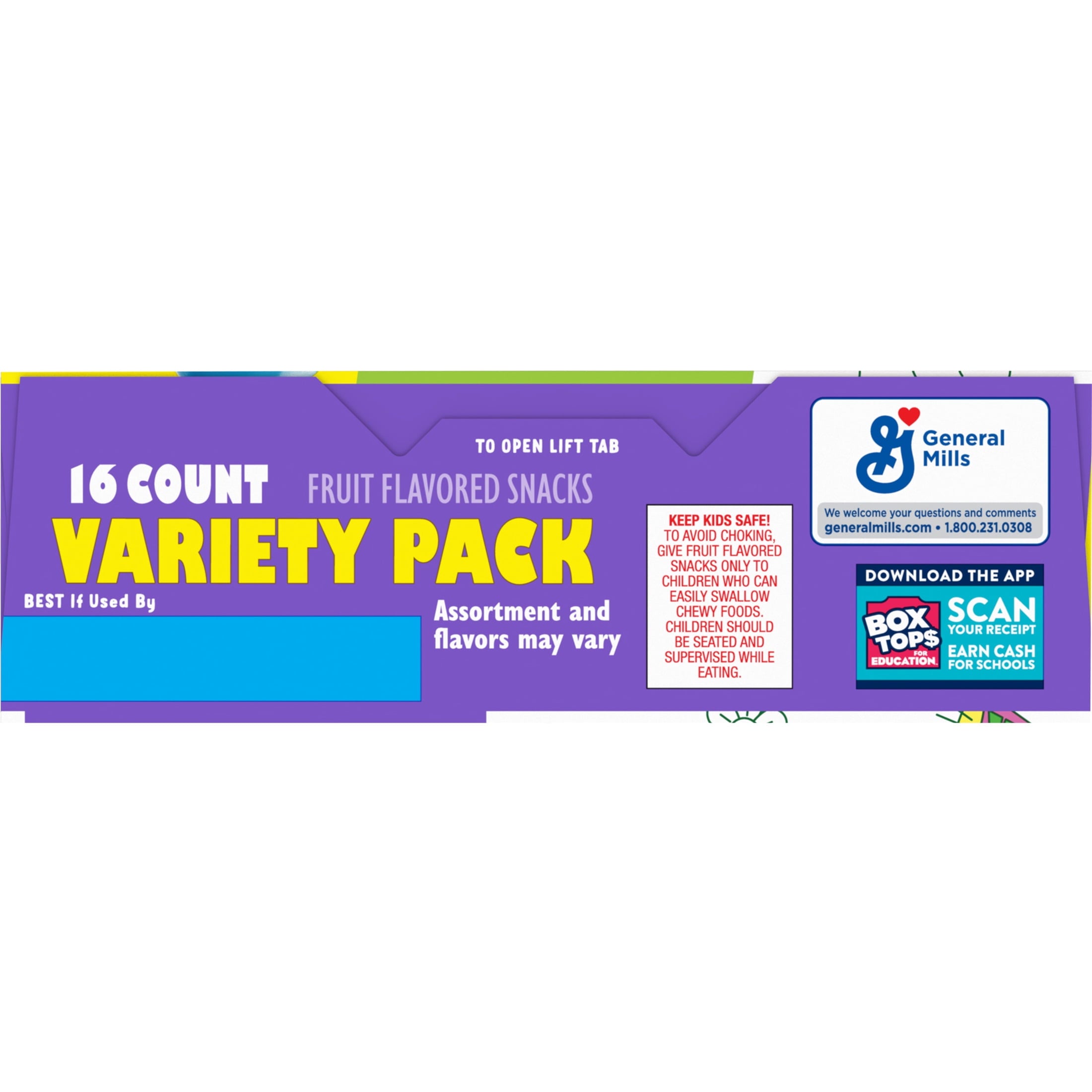 Fruit Snacks Variety Pack 10.2 Oz 16 Count General Mills