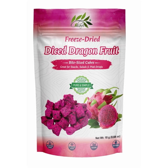 Pitaya Foods Non-Gmo Frozen Passion Fruit Pieces Vegan Gluten Free 12 Oz
