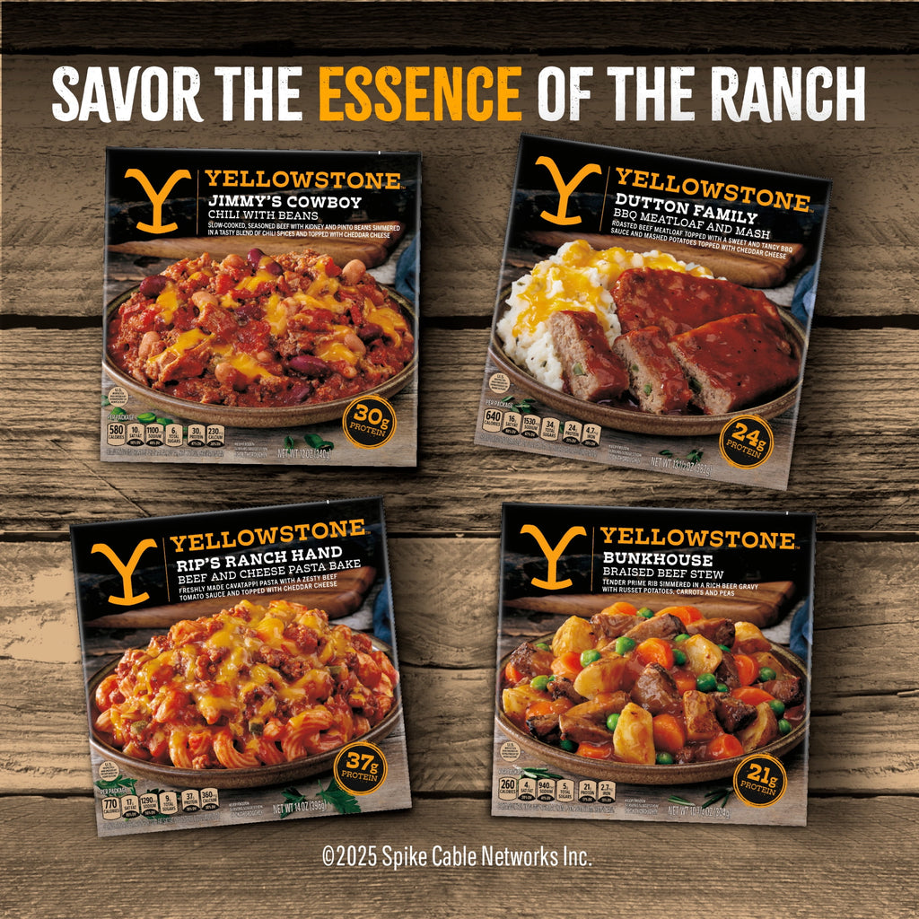 Yellowstone BBQ Meatloaf & Mashed Potatoes Frozen Meal 13.5 Oz