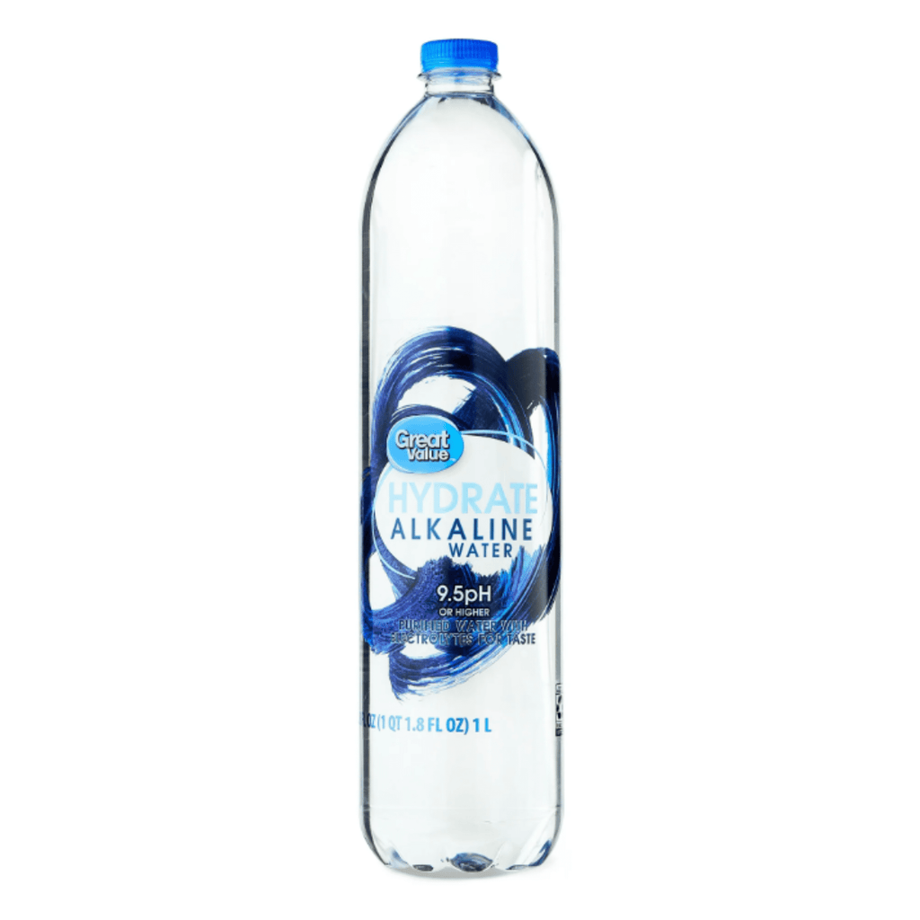 Great Value Hydrate Alkaline Water 33.8 fl oz 12 Count