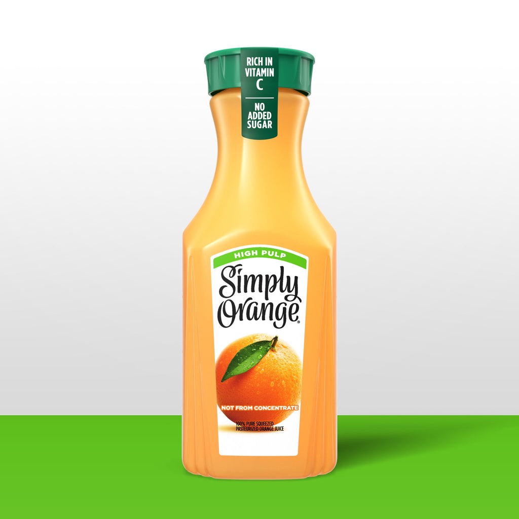 Simply Orange High Pulp Orange Juice 46 fl oz Bottle