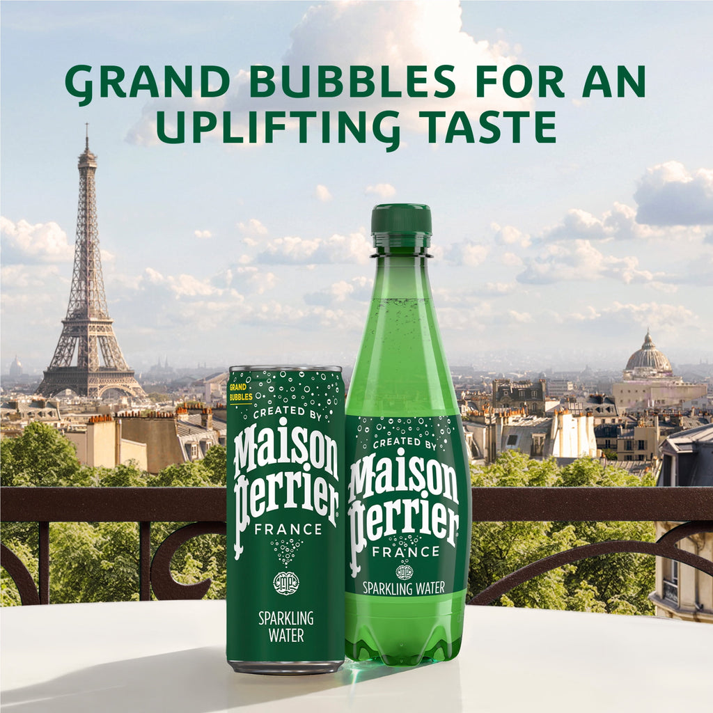Maison Perrier Ultimate Sparkling Water 16.9 fl oz Plastic Bottles 6 Pack