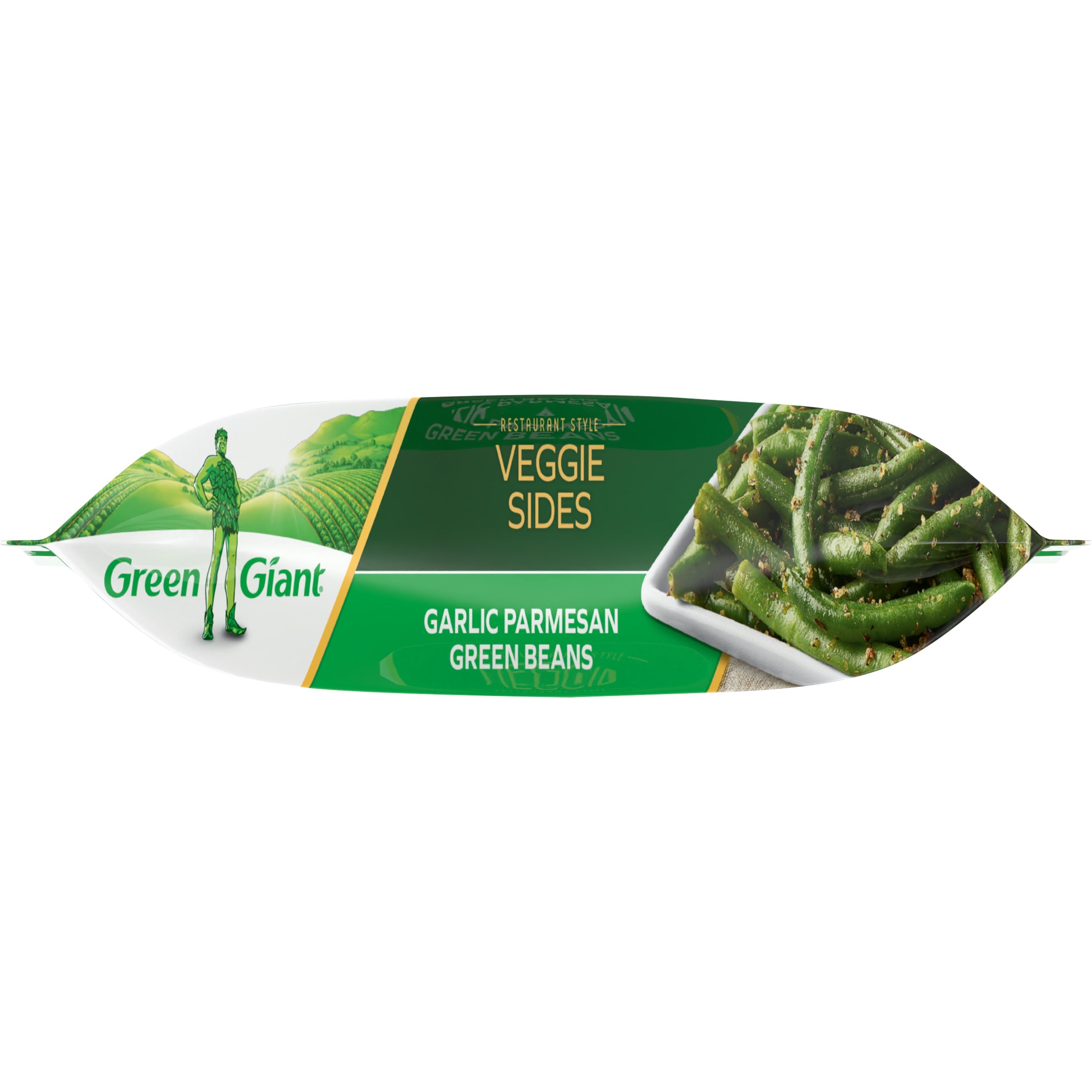 Green Giant Restaurant Style Garlic Parmesan Green Beans Frozen 12 Oz