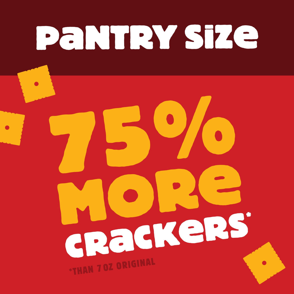 Original Baked Snack Crackers 12.4 Oz 1 Count Cheez-It