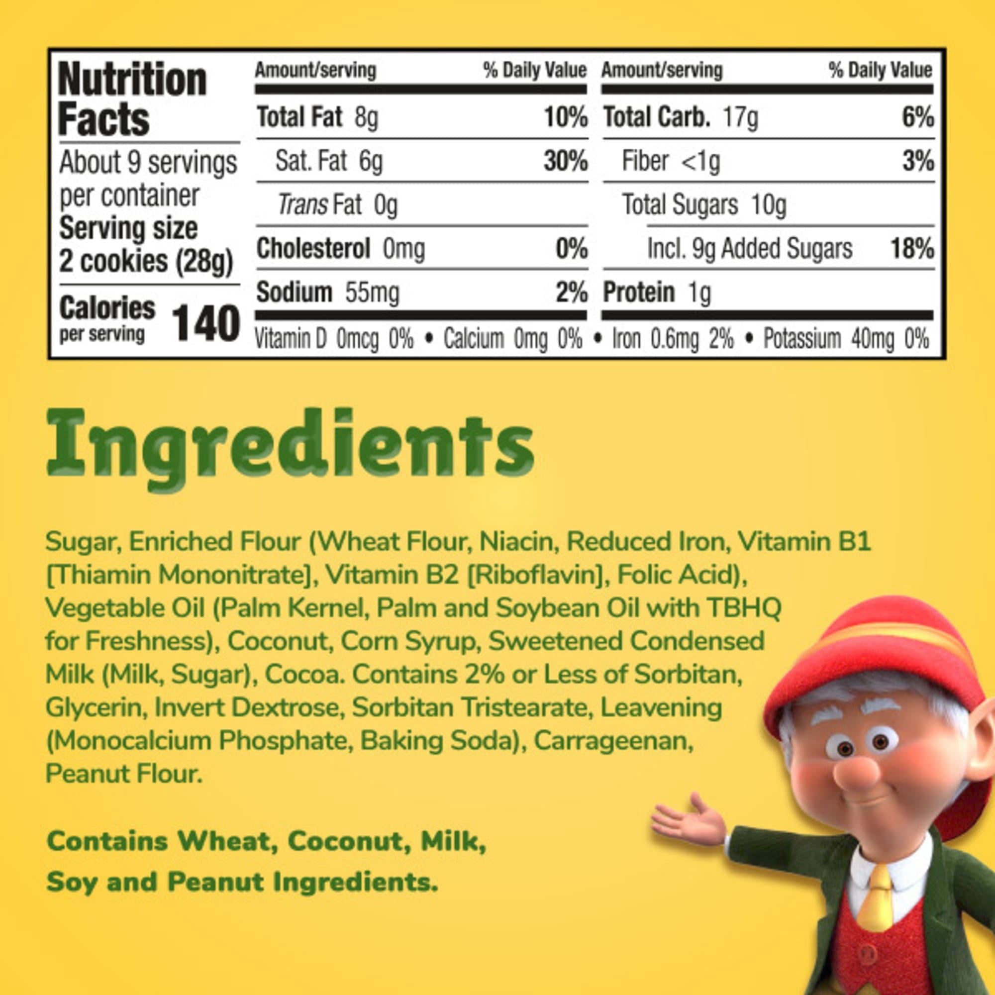 Coconut Dreams Cookies 8.5 Oz 1 Count Keebler