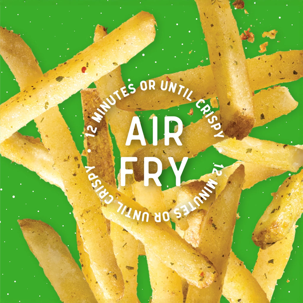 Kinder's Buttery Garlic and Herb Frozen Crispy Fries 18 Oz