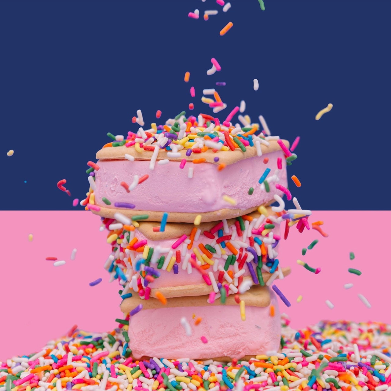 FatBoy Sugar Cookie Ice Cream Sandwich 5 Fl Oz 6 Count