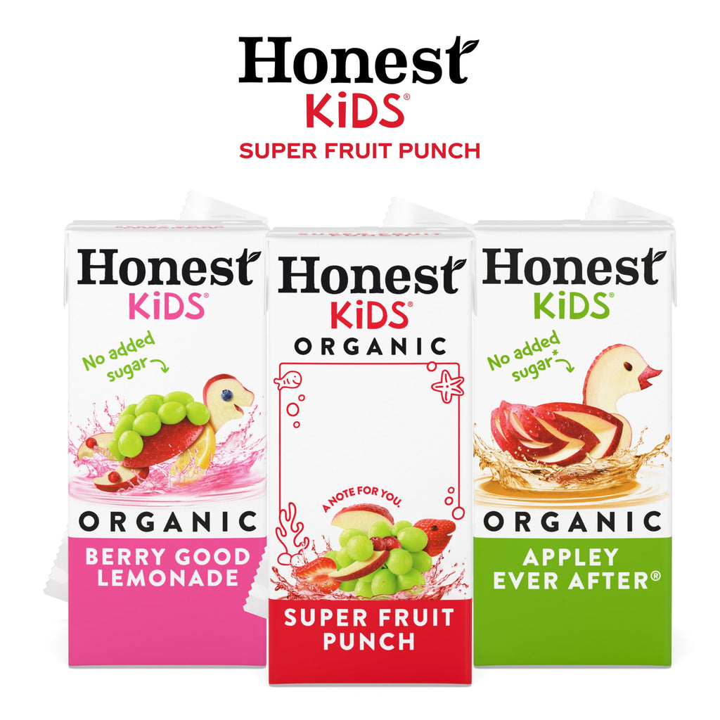 Honest Kids Super Fruit Punch Organic Juice Drink 6 fl oz 8 Pack