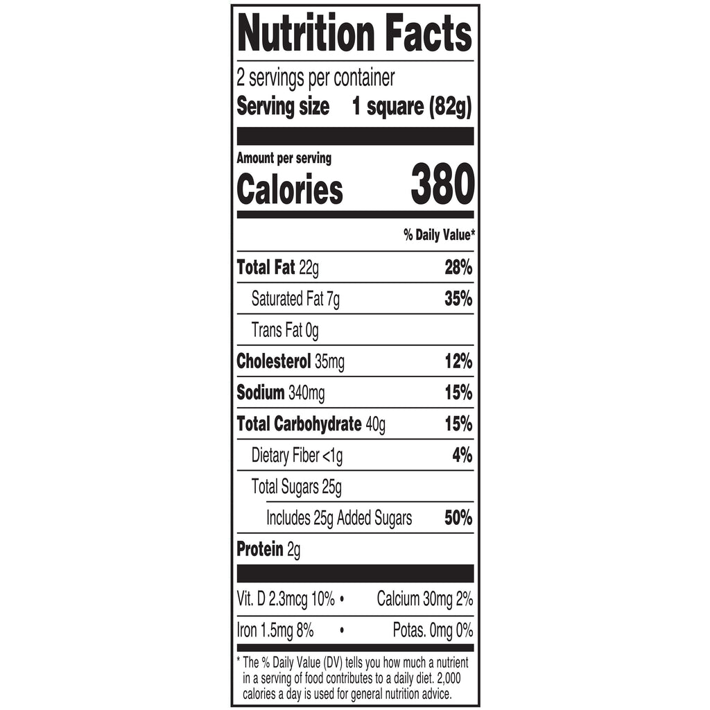 Cinnamon Coffee Cake Squares 5.78 Oz 2 Count Marketside