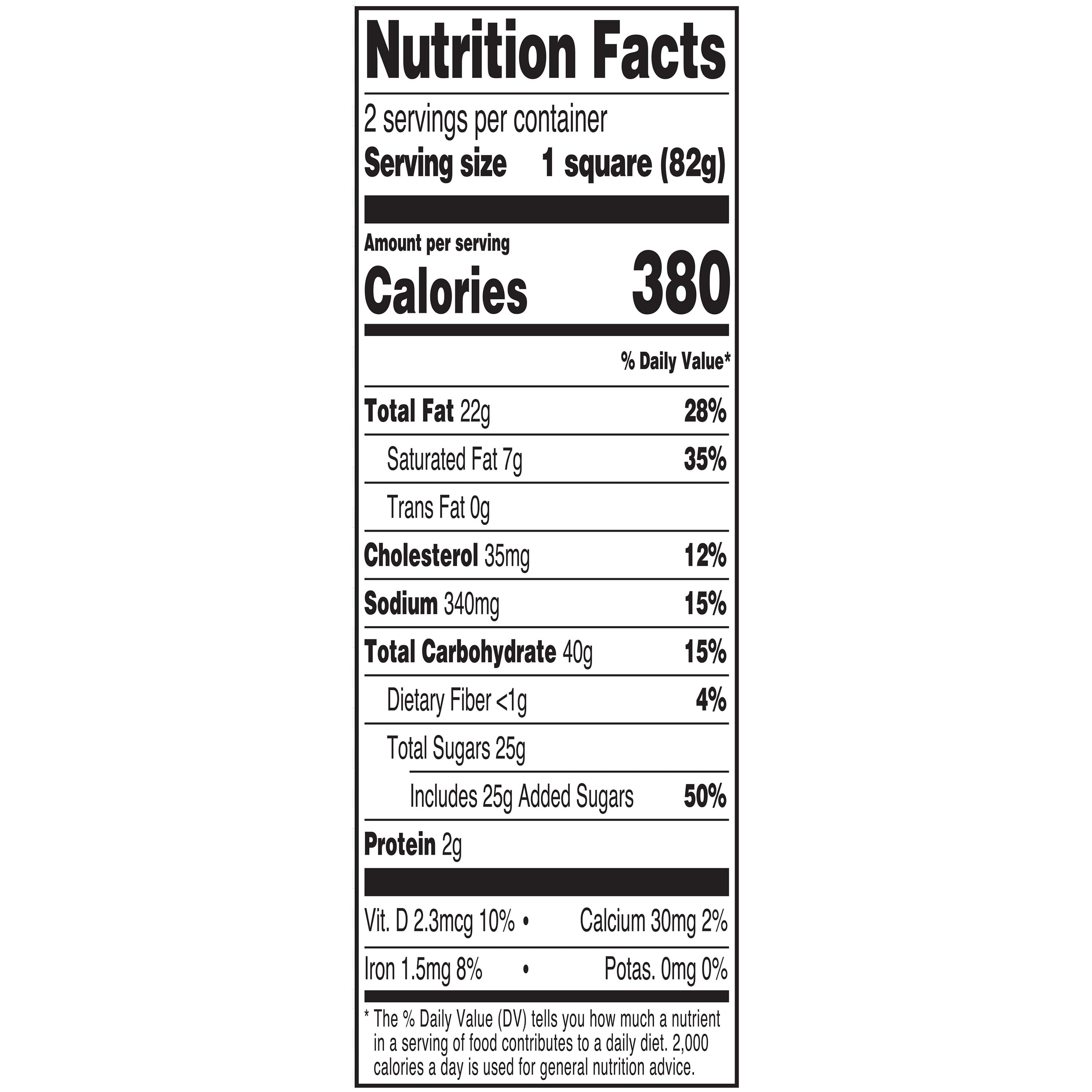 Cinnamon Coffee Cake Squares 5.78 Oz 2 Count Marketside
