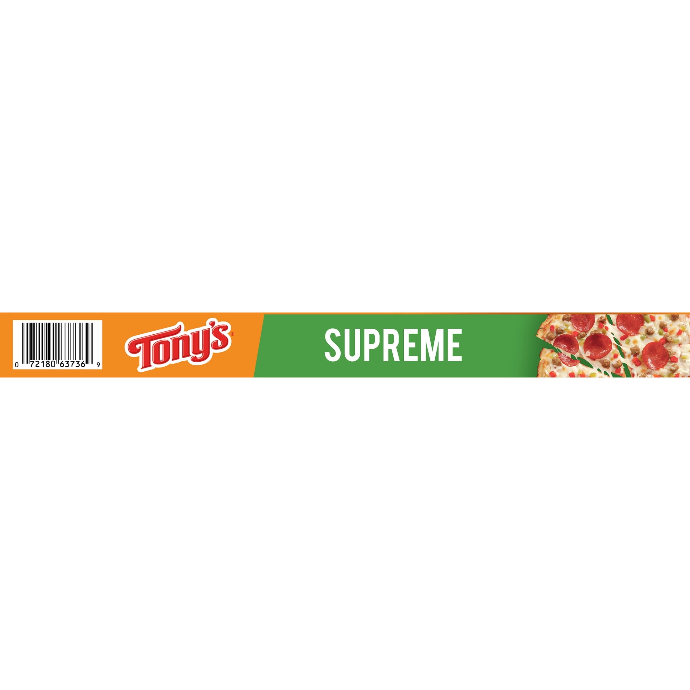 Tony's Supreme Pizzeria Style Crust Frozen Pizza with Sausage and Peppers 20.61 Oz