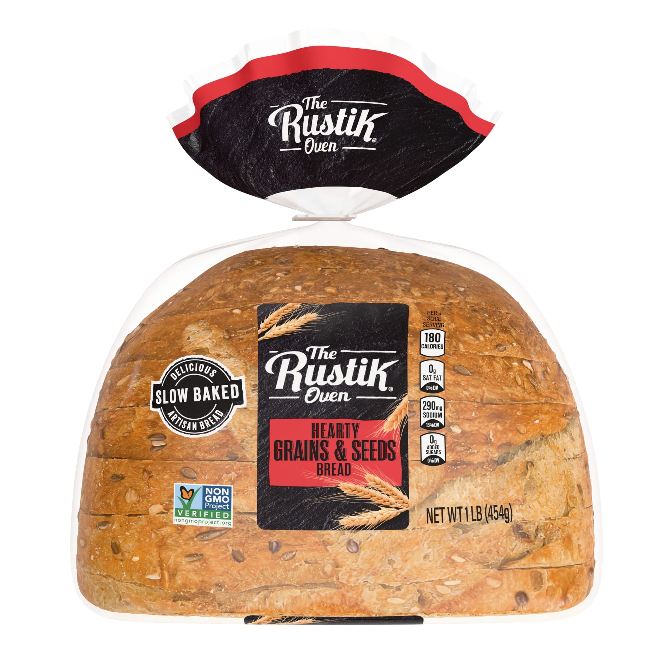 Rustik Oven Hearty Grains & Seeds Bread 16 Oz 1 Count
