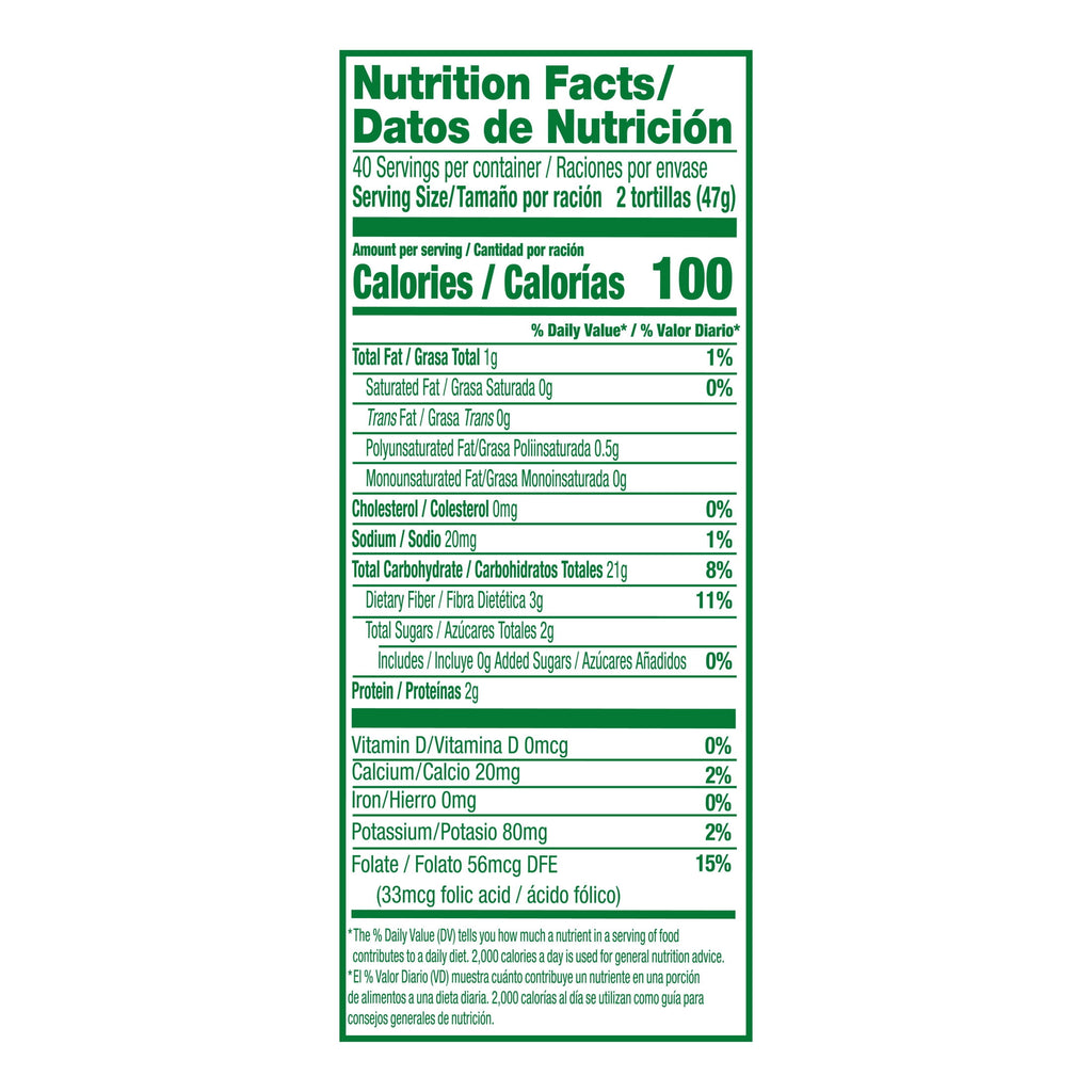 White Corn Tortillas 80 Count Guerrero